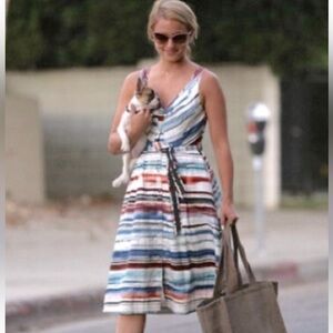 Moulinette Soeurs Anthropologie Afterlight
Watercolor Shirt Dress